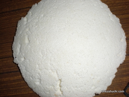 paneer making